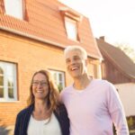 A couple buying a house together